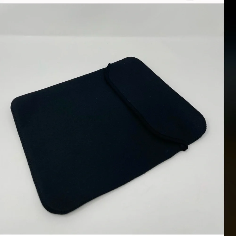 MINI NEOPRENE LAPTOP/TABLET SLEEVE BLACK NIP 11X9 13” CORNER TO CORNER